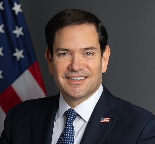 Official portrait of Secretary Marco Rubio. (Official State Department photo)