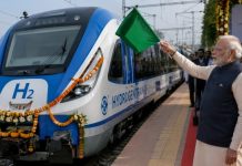 India Launches Hydrogen Train, Boosting Green Economy and Transport Sector