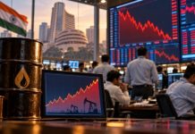 Oil Price Surge Sends Nifty, Sensex to Six-Month Lows Amid Global Market Jitters